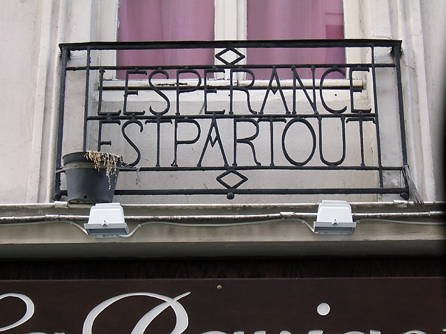 La sentence du balcon La sentence du balcon