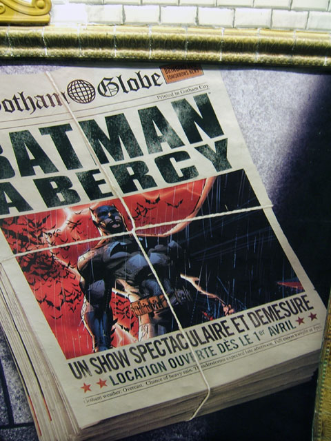 La typo contre Batman La typo contre Batman