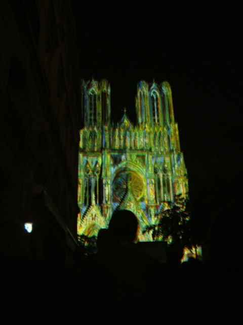 Cathédrale de Reims, son & lumière du 14 mai 2011. Cathédrale de Reims, son & lumière du 14 mai 2011.
