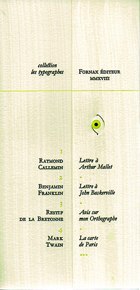 La boîte pour les quatre volumes La boîte