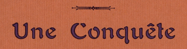 Agrandissement du titre sur la couverture.