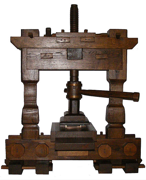 La presse de Gutenberg La presse de Gutenberg