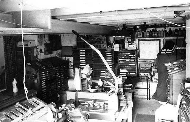 L'atelier du Fourneau dans les années 1980 L'atelier du Fourneau dans les années 1980